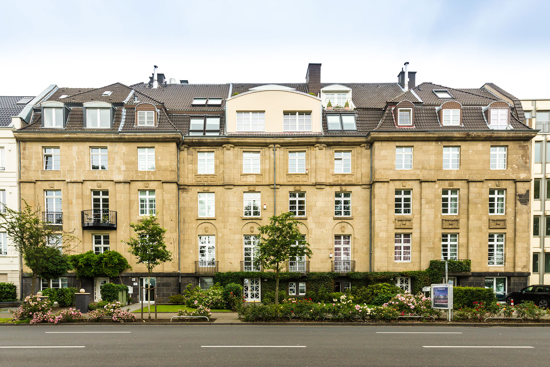 Umbau einer Penthousewohnung über 5 Ebenen<br />Caecilienallee 63, Düsseldorf-Golzheim