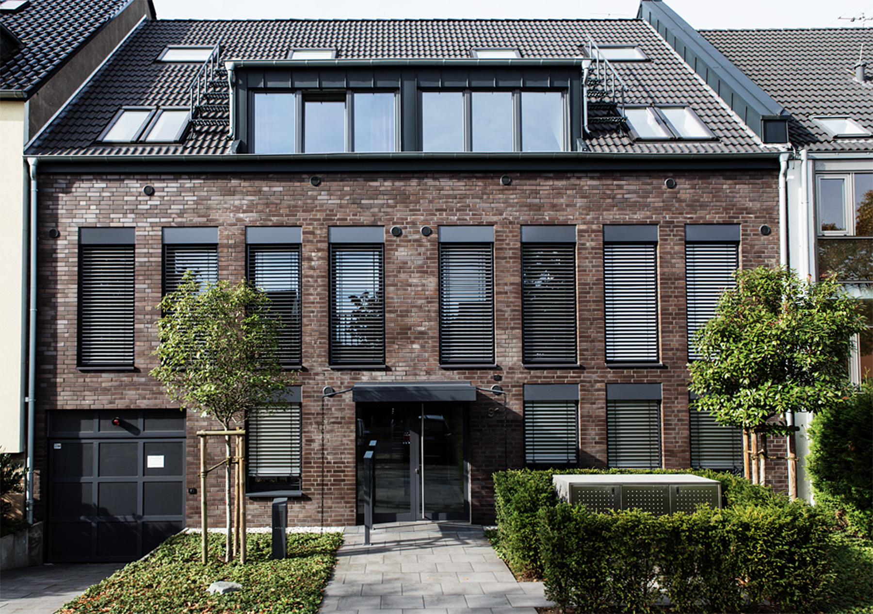 Neubau eines Mehrfamilienhauses mit Tiefgarage<br />Christophstraße 91, Düsseldorf-Stoffeln